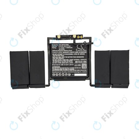 Apple MacBook Pro 13" A1706 (Early 2016 - Late 2017) - Baterie A1819 4300mAh HQ