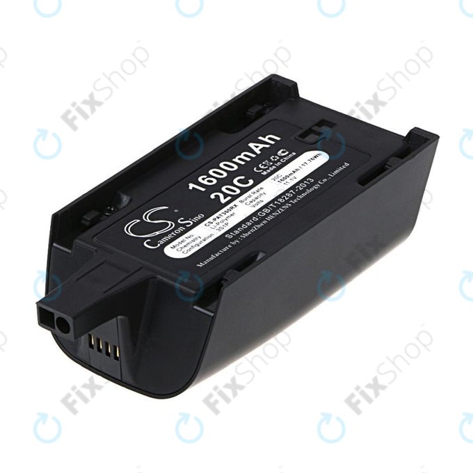 Baterie pro Parrot Bebop Drone 3.0, Mini Quadcopter, 1600mAh, Li-Pol, 11.1V, HQ