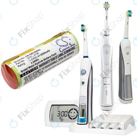 Baterie pro Oral-B Professional Care, Triumph, 2500mAh, Ni-MH, 1.2V, 3731, HQ