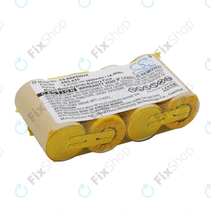 Kärcher K50, K85 - Baterie ABS-K55 Ni-MH 4.8V 3000mAh HQ