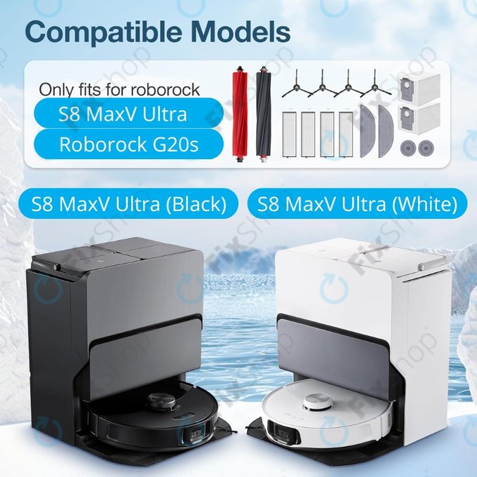 Xiaomi Roborock G20s, S8 MaxV Ultra - Rozšírená sada