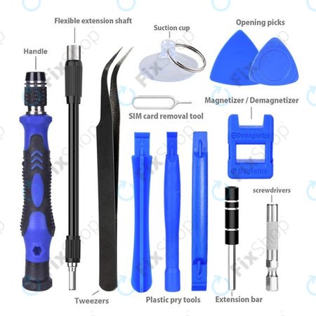 Kingsdun - Profesionální Sada Nářadí pro Servis Telefonů iPhone 117v1