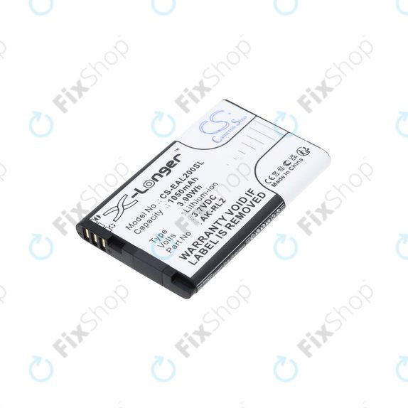 Baterie pro Emporia Essence Plus, Talk comfort, V20, 1050mAh, Li-Ion, 3.7V, AK-RL2, HQ