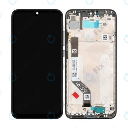 Xiaomi Redmi Note 7 - LCD Displej + Dotykové Sklo + Rám (Black) TFT