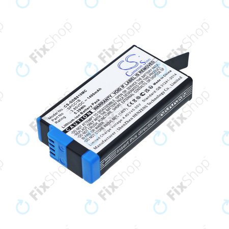 Baterie pro GoPro Max, Max 360, Acbat-001, 1400mAh, Li-Ion, 3.85V, SPCC1B, HQ