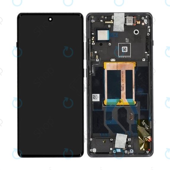 OnePlus 12R - LCD Displej + Dotykové Sklo + Rám (Iron Grey) - 621029000157 Genuine Service Pack