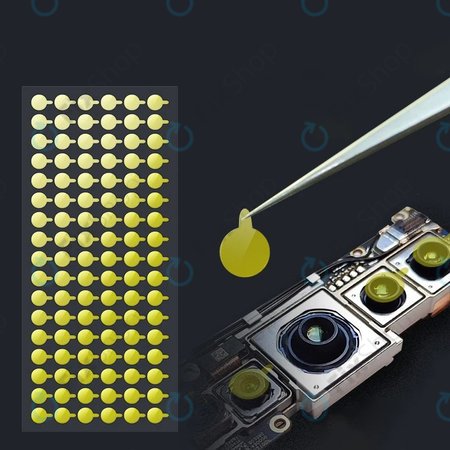 Ochranné protiprachové nálepky na kameru a infračervený senzor - 100ks