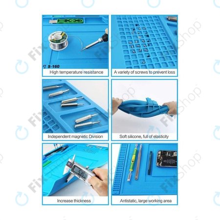 ESD Antistatická Teplovzdorná Silikonová Podložka - 45 x 30cm