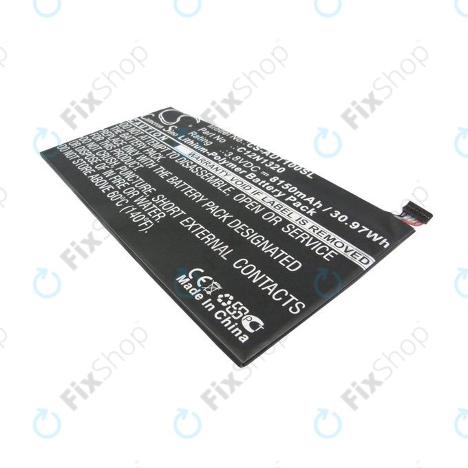 Baterie pro Asus Transformer Book T100, 8150mAh, Li-Pol, 3.8V, C12N1320, HQ