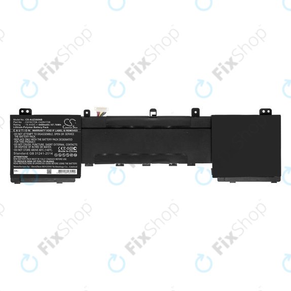 Baterie pro Asus Zenbook Pro 15, 5500VE, UX550GD, 4400mAh, Li-Pol, 15.4V, C41N1728, HQ