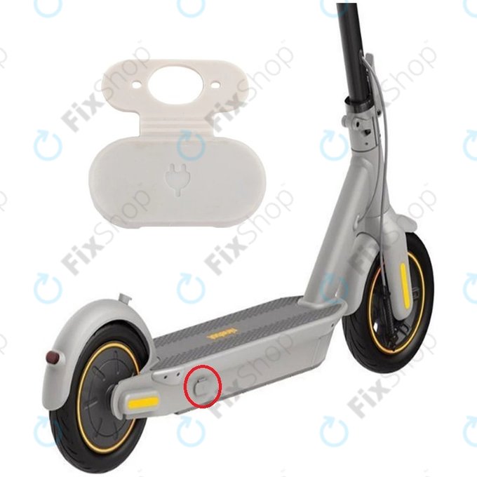 Ninebot Segway Max G30 - Silikonová Krytka Konektoru na Nabíjení