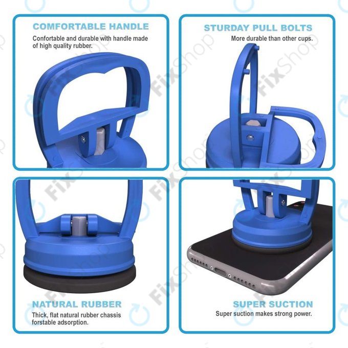 Pevná Přísavka na Otvírání Zařízení (plast, guma)