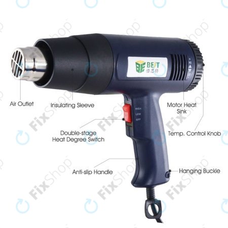 Best BST-8016 - Tepelná Pistole (3A)