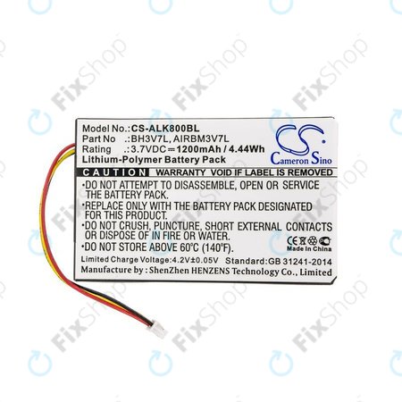 Baterie pro Autec Air A4, A6, A8, 1200mAh, Li-Pol, 3.7V, BH3V7L, AIRBM3V7L, HQ