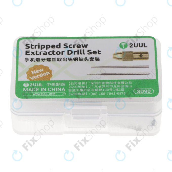Sada vytahováků na poškozené šrouby, 2UUL SD90