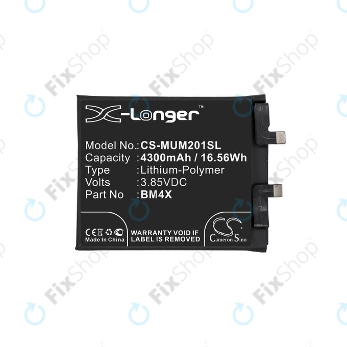Xiaomi Mi 11 - Baterie BM4X 4300mAh HQ