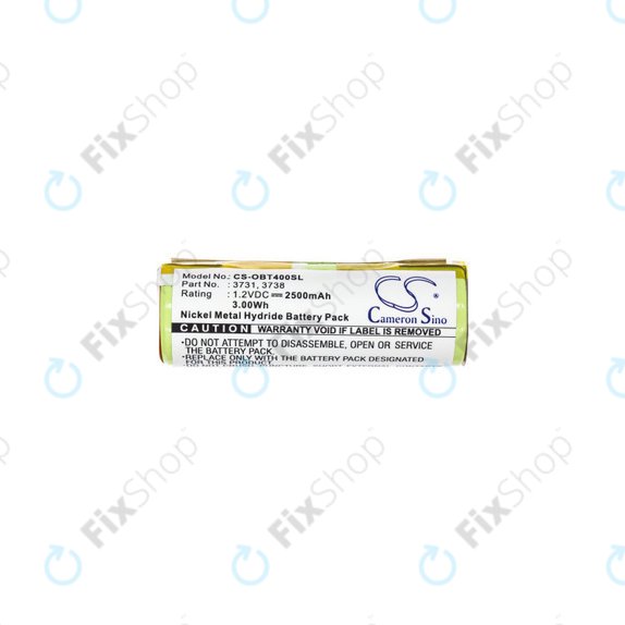 Baterie pro Oral-B Professional Care, Triumph, 2500mAh, Ni-MH, 1.2V, 3731, HQ