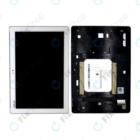 Asus ZenPad 10 Z300C, Z300CT, Z300CX, ZD300C - LCD Displej + Dotykové Sklo + Rám (White)