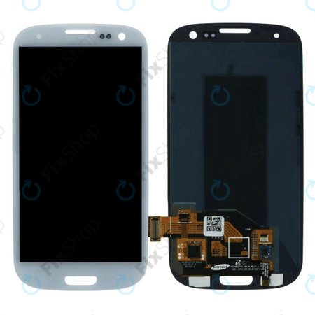 Samsung Galaxy S3 i9300  - LCD Displej + Dotykové Sklo (Marble White) TFT