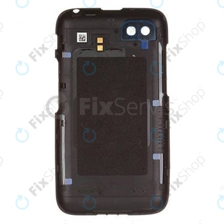 Blackberry Q5 - Bateriový Kryt (Black)