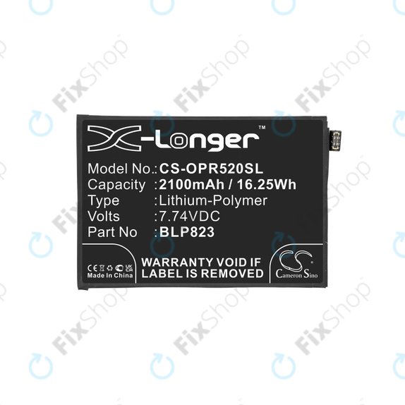 Oppo Reno 5 Pro - Baterie BLP823 2100mAh HQ