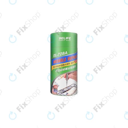Relife RL-728A 2D - Sada Šroubováků na Servis Telefonů
