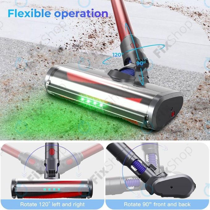 Dyson V-series, Outsize - Podlahová Hubice s LED Osvětlením