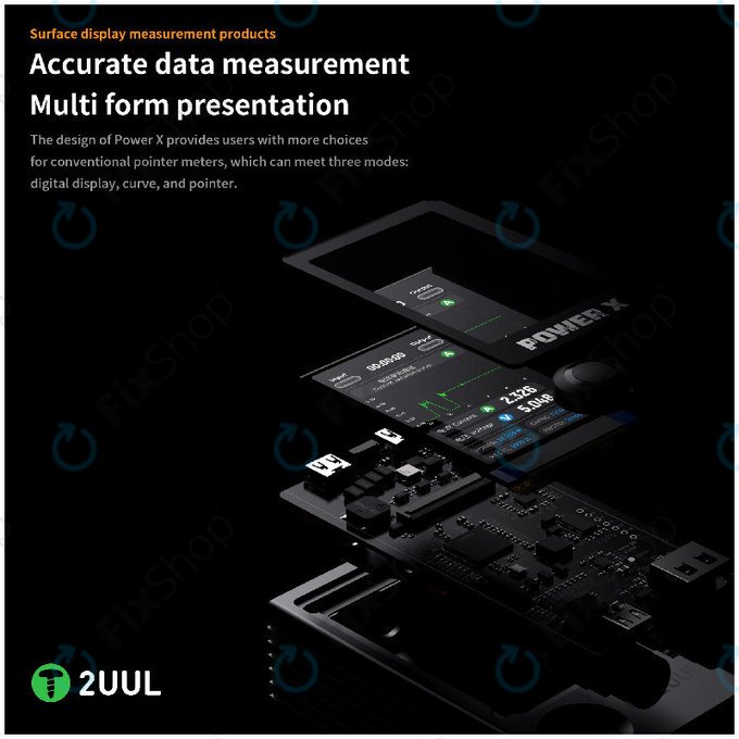 USB měřič napětí a proudu (multimetr), 2UUL PW11