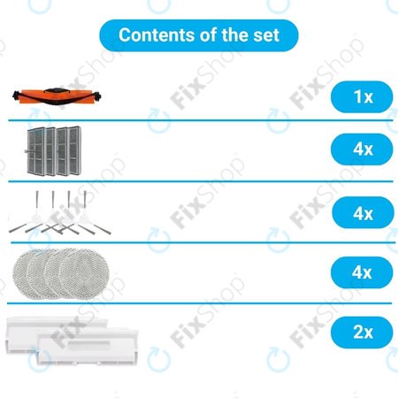 Xiaomi Robot Vacuum H40 - Kompletní set