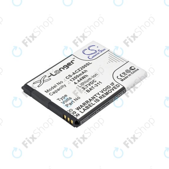 Baterie pro Acer Liquid Z200, BAT-311, Li-ion, 3.7V, 1200mAh, HQ