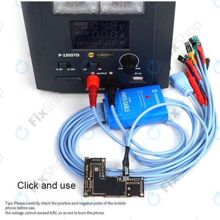 SunShine SS-905A - Sada Napájecích Kabelů (iPhone 5S - 12 Pro Max, Samsung)