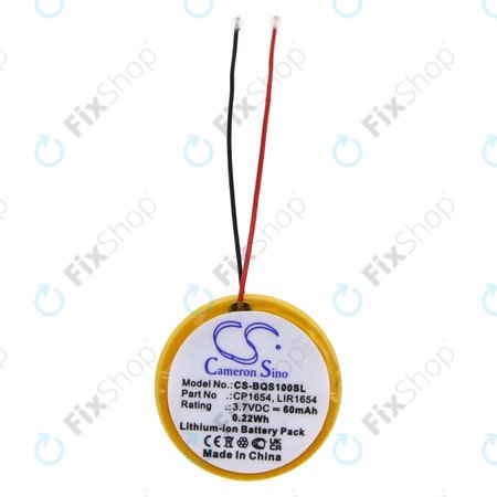 Baterie pro Bose Soundsport Pulse, Wireless, 60mAh, Li-Ion, 3.7V, CP1654, HQ