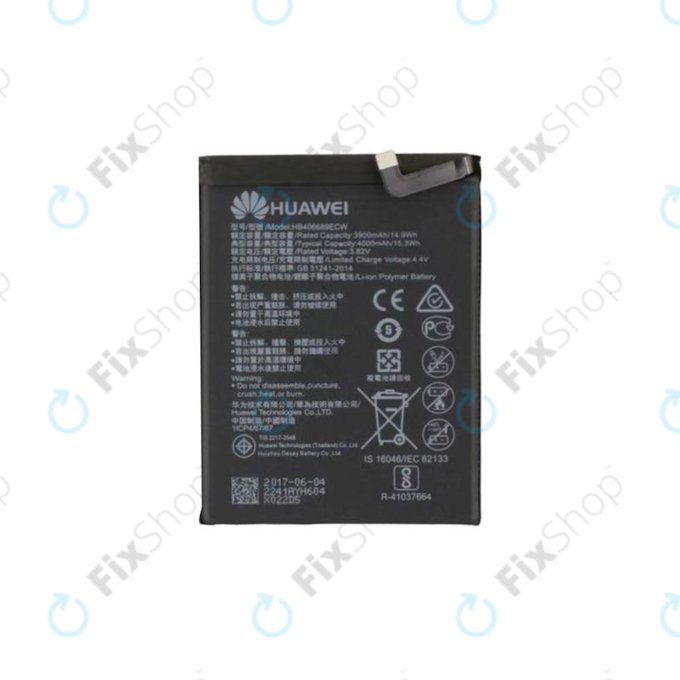 Huawei Y9 (2018), Y7 (2019) - Baterie HB406689ECW 4000mAh - 24022860, 24022692, 24022241 Genuine Service Pack