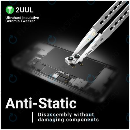 Přesná pinzeta, keramická izolovaná, 2UUL TW31