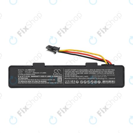 Baterie pro Xiaomi VIOMI V3, Mijia 2, Mi Robot Vacuum Mop P, 2600mAh, Li-Ion, 14.4V, MH1-4S1P-SC, HQ