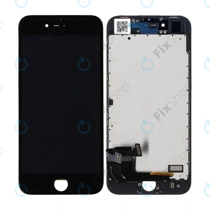 Apple iPhone 8, SE (2020), SE (2022) - LCD Displej + Dotykové Sklo + Rám (Black) In-Cell FixPremium