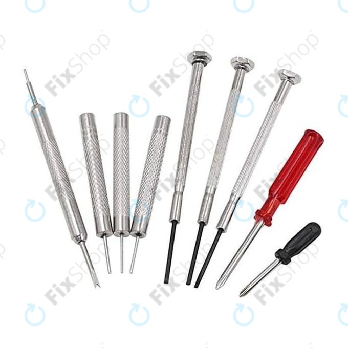 Sada hodinářských nástrojů na opravu hodinek - 16ks