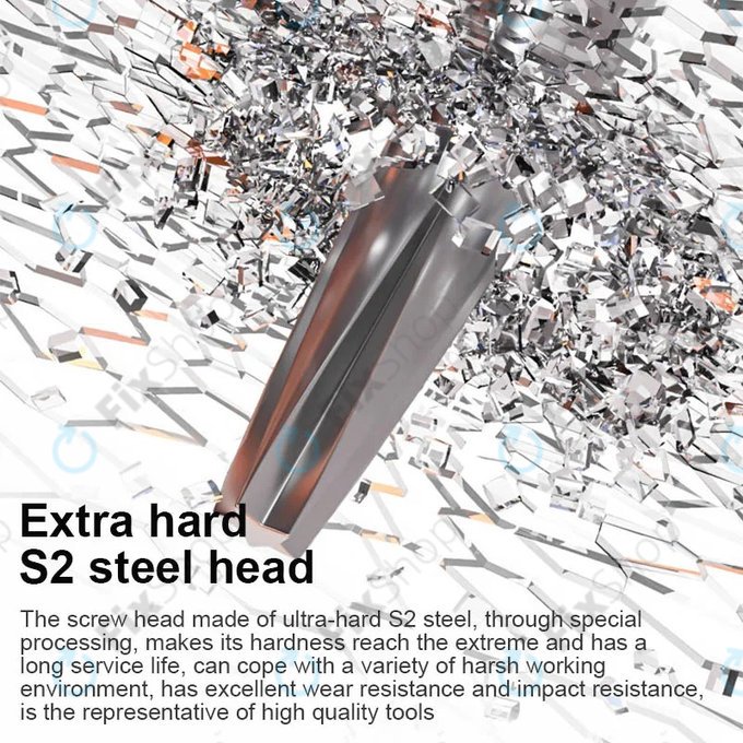 Mechanic KING KONG+ - Sada šroubováků Torx, Tri-point, Cross - 6ks