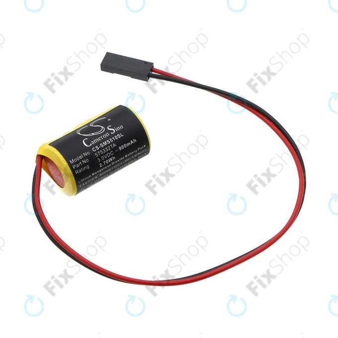 Baterie pro Siemens Simatic S7-300, 400, 900mAh, Li-MnO2, 3V, 575332TA, HQ