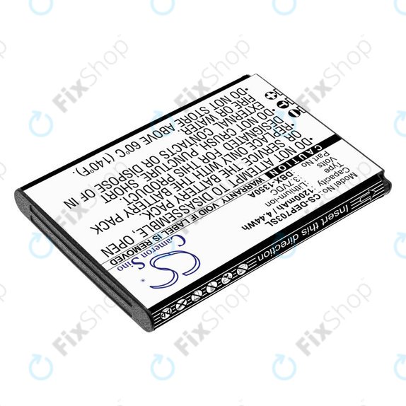 Baterie pro Doro 7030, 7031, DFC-0270, 7080, 1200mAh, Li-Ion, 3.7V, DBX-1350A, HQ