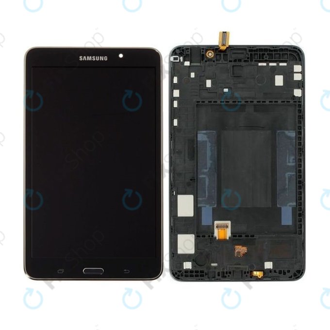 Samsung Galaxy Tab 4 7.0 T230 - LCD Displej + Dotykové Sklo + Rám (Black) - GH97-15864A Genuine Service Pack