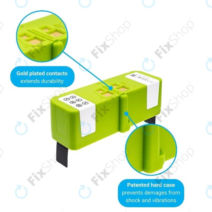iRobot Roomba 600, 800, 900-series - Baterie 4502233, 4374392, 2130LI Li-Ion 14.4V 4000mAh HQ