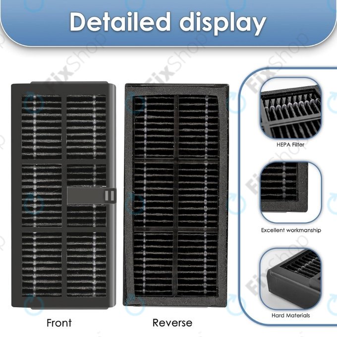 HEPA filtr, 2 ks pro Xiaomi Dreame X40 Ultra, L40 Ultra, X30 Ultra, L10s Ultra Gen2, L10s Pro Ultra, Mova E30 Ultra