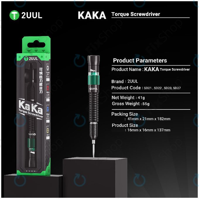 Momentový šroubovák, 4IP, 2UUL SD27, pro iPhone 17-Series