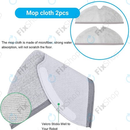 Xiaomi Roborock Q7, Q7+, Q7 Max, Q7 Max+, T8 - Standardní Set (Bílý)