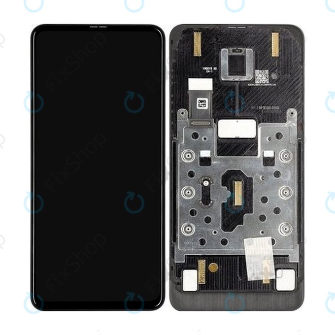 Xiaomi Mi Mix 3 - LCD Displej + Dotykové Sklo + Rám (Black) OLED
