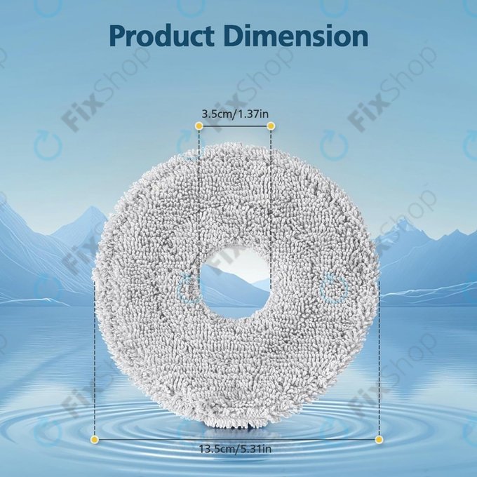Xiaomi Dreame X40 Ultra, L40 Ultra, L10s Ultra, Pro Gen2, Mova E30 Ultra - Mopovací útěrka