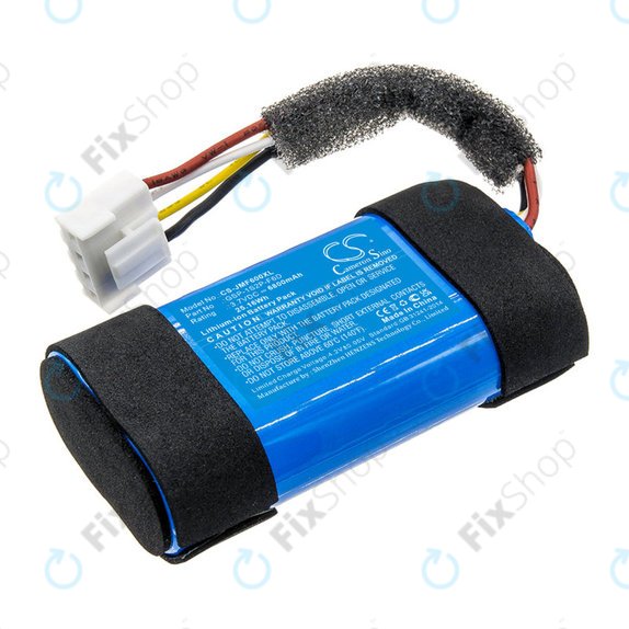 Baterie pro JBL Flip 6, 6800mAh, Li-Ion, 3.7V, GSP-1S2P-F6D, HQ