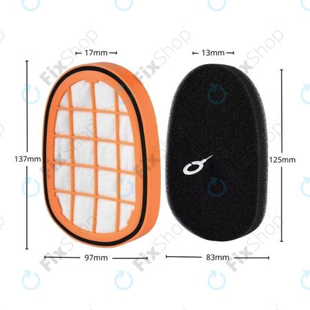 Philips SpeedPro Max, 7000-series, 8000-series - HEPA Filtr