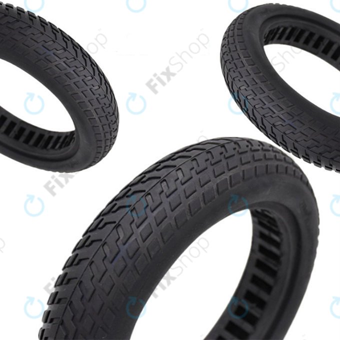 Xiaomi Mi Electric Scooter 1S, 2 M365, Essential, Pro, Pro 2 - Odolná Pevná Bezdušová Pneumatika (Black)